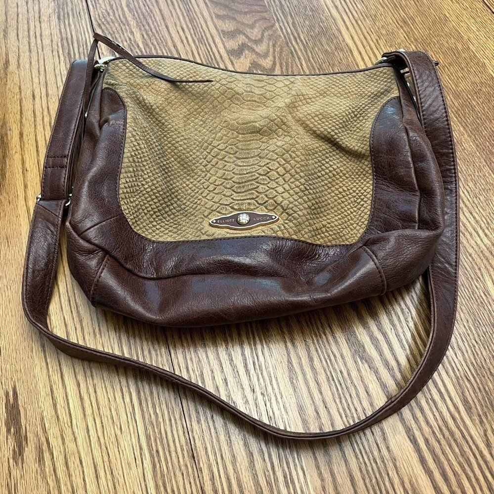 Elliot Lucca Brown Leather handbag